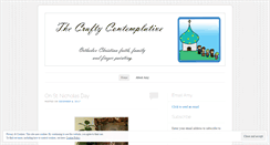 Desktop Screenshot of craftycontemplative.com